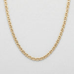 18K Gold High-Polish GCC Italian Style Marina Chain Necklace